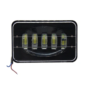Hot Sale 50w Super Bright 5 Inch Rectangle 24V Truck Off Road Atv  Led Chip  Led Driving Work Light