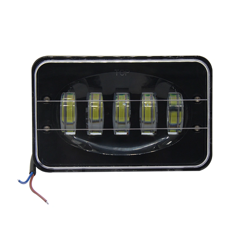 Hot Sale 50w Super Bright 5 Inch Rectangle 24V Truck Off Road Atv  Led Chip  Led Driving Work Light