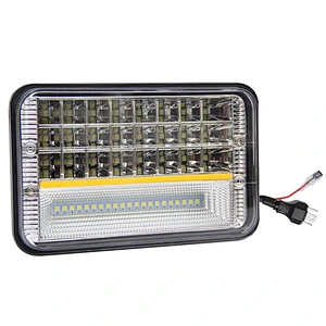 Waterproof led headlight 45w work light bar truck light for truck offroad vehicle cars