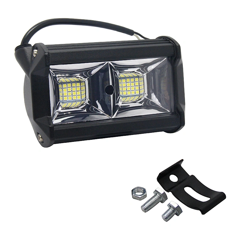 Super High 12v/24v  Truck Led Work Light 54w White Color System Working Auto Light Headlight Work Light For Truck