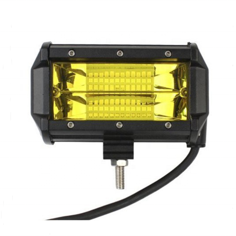 2021 new 72w 6000k accesorios led para autos barras led neblineros ambar