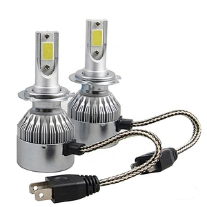 COB  CHIP C6 38W 7800LM faros led bombillos led h4 h7 para autos