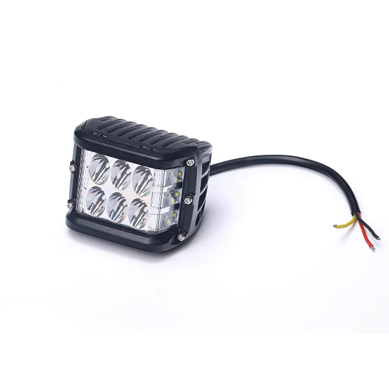 Neblinero LED lamp truck led light work 4x4 led bar light 36w spot light two yellow white colorful led