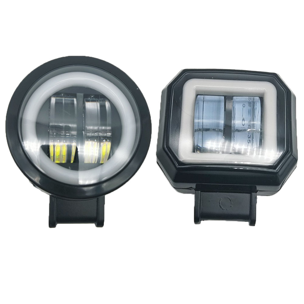 Shape Led Work Light Bar 4 Inch 20w strobe light spot driving led headlight  for Off-Road Suv Boat 4X4 Jeep JK 4Wd Truck 12V-24V