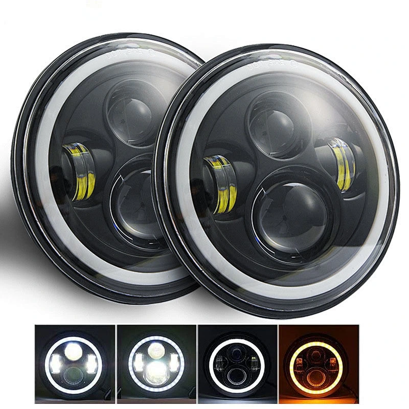 Waterproof truck headlight 7 inch 60W led headlight offroad headlight led for Jeep Wrangler