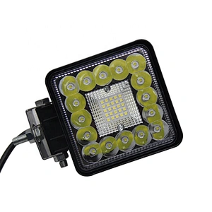 New cuadrado led working light car led accessories faros luz de carretera