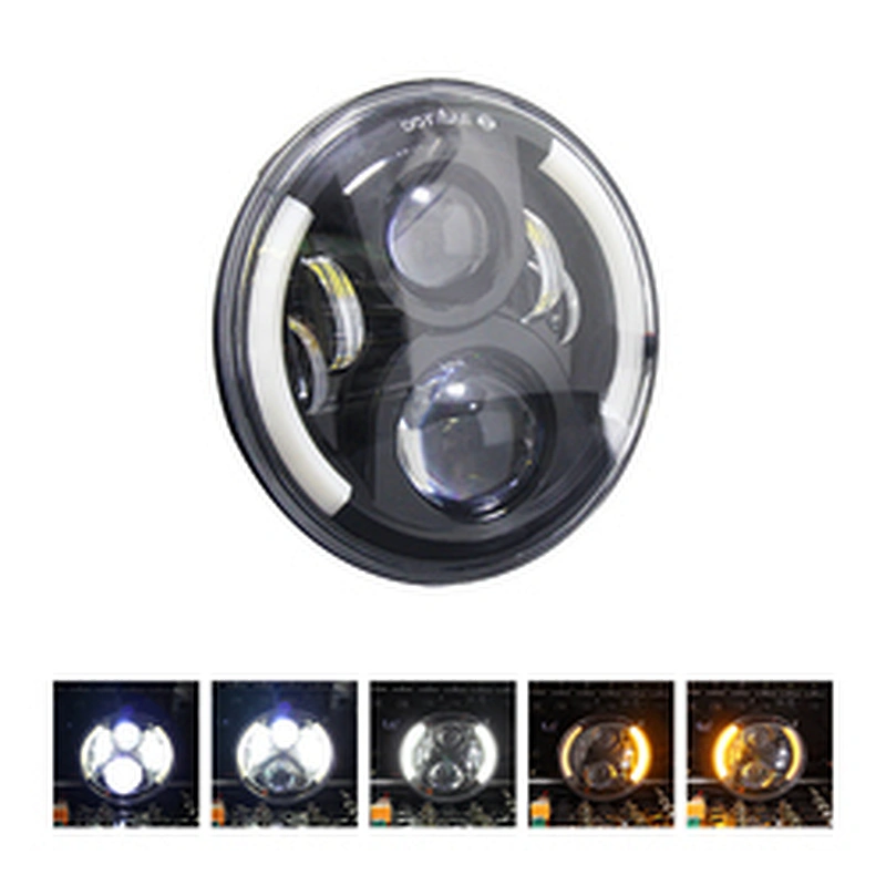 High Quality Led Working Light 30w Drl For Jeep For Wrangler Round  7inch Car Lights Led Headlight Headlamp
