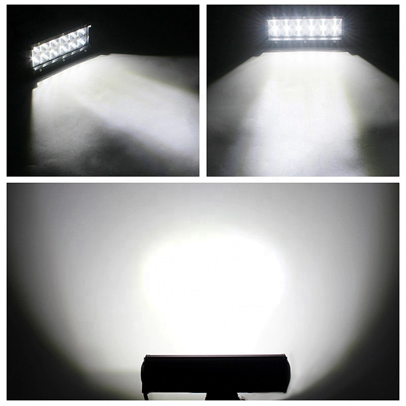 Alta Potencia Auto Moto Camion 36W Barra Led Doble Fila bar lights