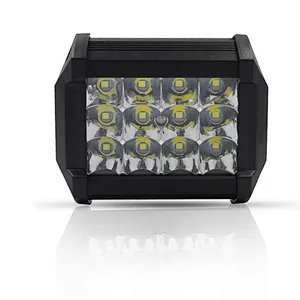 4inch Barras Cubos Led 36w Luz De Trabajo 12Focos 3 rows  OffRoad work Light bar Triple Row