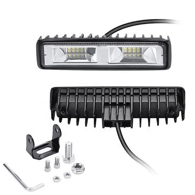 2021 36w led work light work light for truck Barra Led Doble Fila De 6 Puntos
