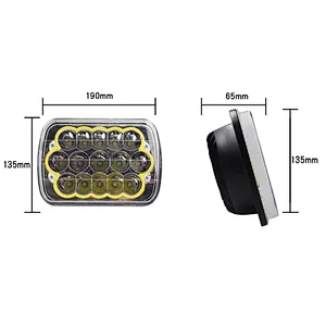 Wholesale Auto Parts Driving Round Spotlight Flood BeamLed Work Light for Offroad Truck