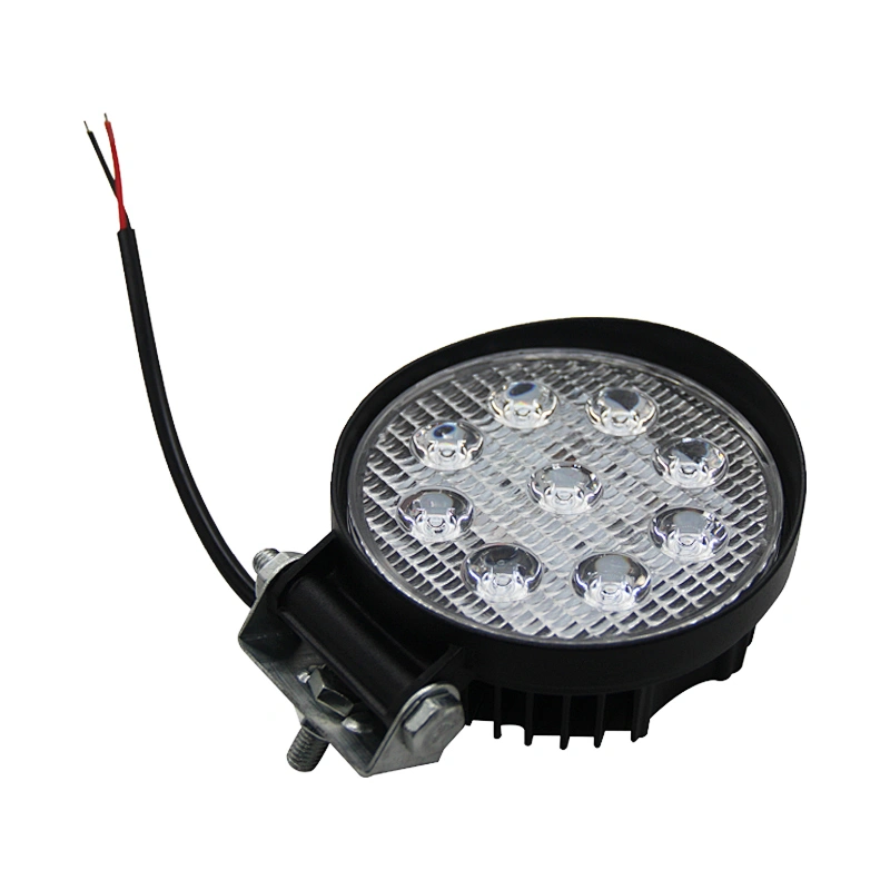 Factory Price 27w Square Car Led Working Lamp Forklift Tractor Offroad Work Light Cob Camp Led