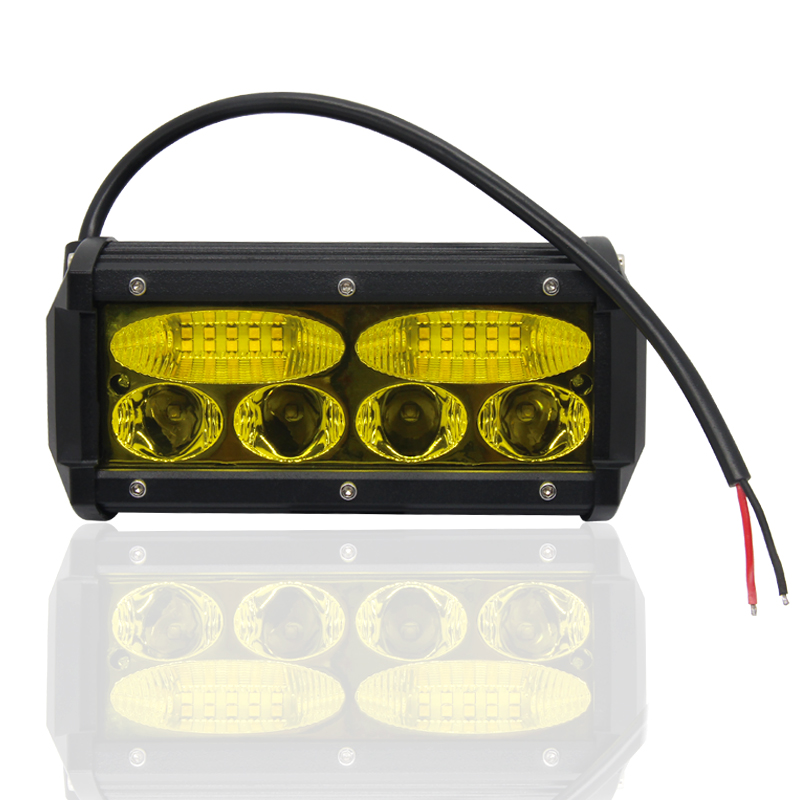 Auto Lighting System Ertiga 2021 72w 12v Yellow  Offroad Led Work Light Car neblineros-led-para-4x4 Truck  Worklights