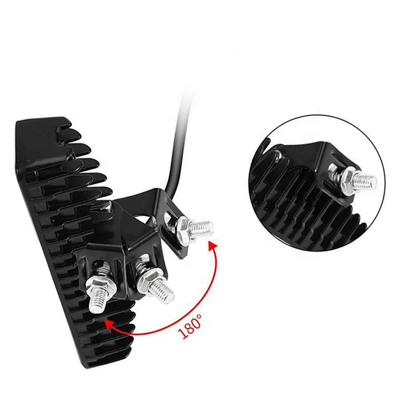 2021 36w led work light work light for truck Barra Led Doble Fila De 6 Puntos