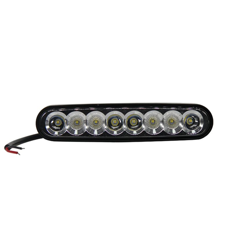 6 Inch Daytime Running Light Spotlight 18w 24w 60w 12v 24v Led Work Light Bar For Motorcycle Offroad 4x4 Atv Truck Tractor