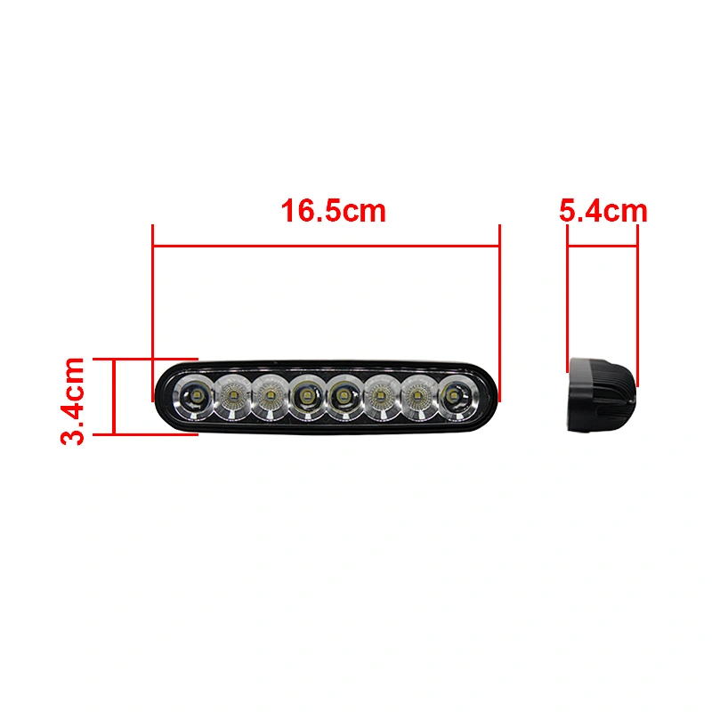 Headlight led 18w neblineros led para 4x4 faros auxiliares strip light