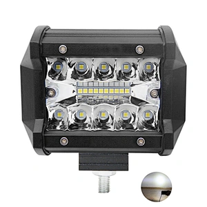Faro lamp faco led moto luz para moto neblinero truck lamp led car work light 60w luces coche