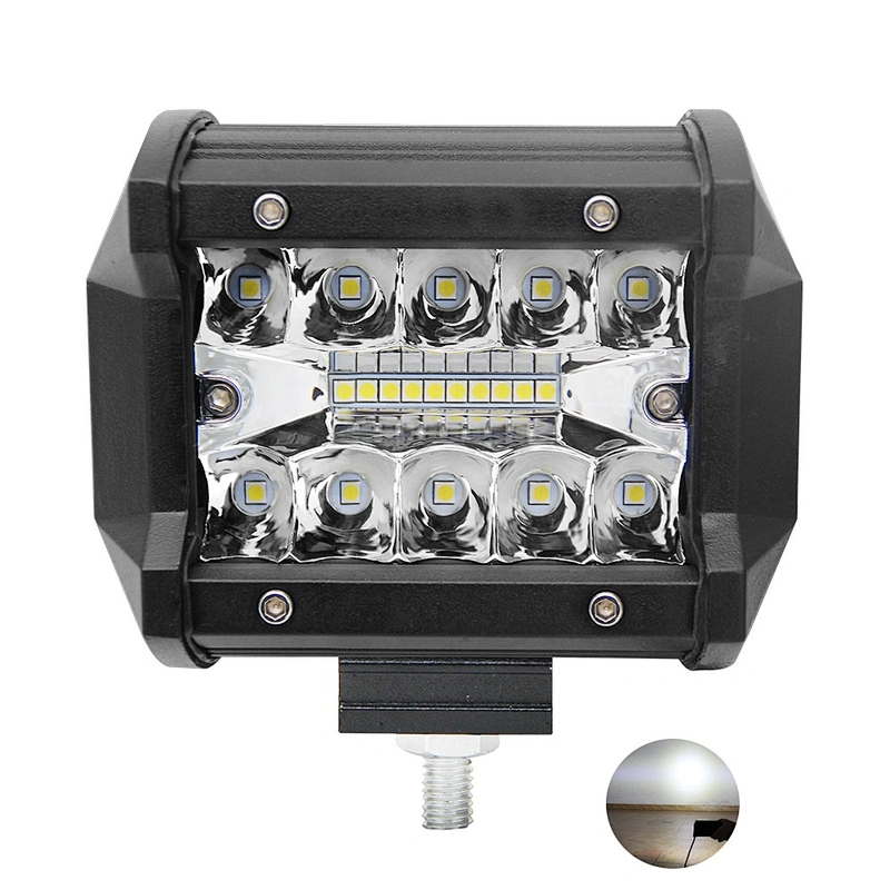 Faro lamp faco led moto luz para moto neblinero truck lamp led car work light 60w luces coche