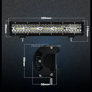 300W High Quality Faros proyectores reflectores Led new led work light 300w 3 filas barras de luz led para camiones
