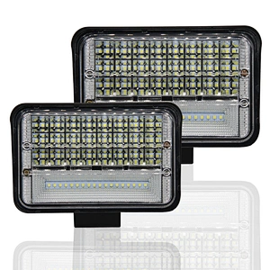 High power 126w led auto led work light car accessories lamparas de autos luz trasero para moto