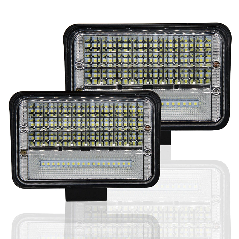 High power 126w led auto led work light car accessories lamparas de autos luz trasero para moto