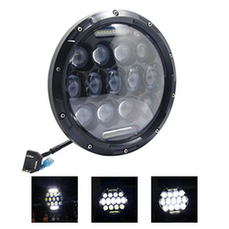 Factory Outlet Tuff Plus 2year Warranty Emark Dot Auto Motorcycle Retrofit 7 Inch Headlight