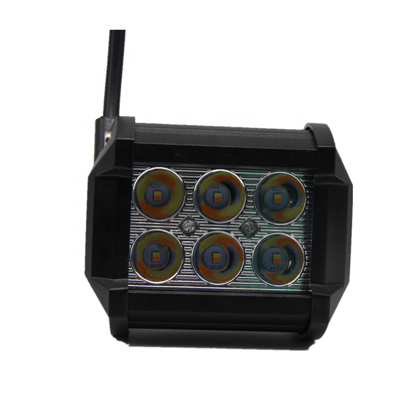 Mini led light off road luz led para carro faros neblineros 18W led work light luz lupa