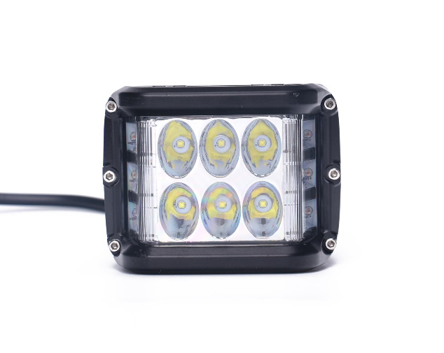 Neblinero LED lamp truck led light work 4x4 led bar light 36w spot light two yellow white colorful led