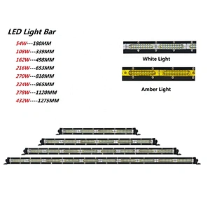 neblinero barra led yellow lens led barra offroad barra led slim luz expansion
