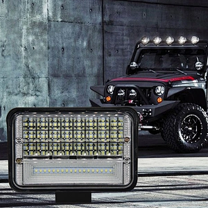 High power 126w led auto led work light car accessories lamparas de autos luz trasero para moto