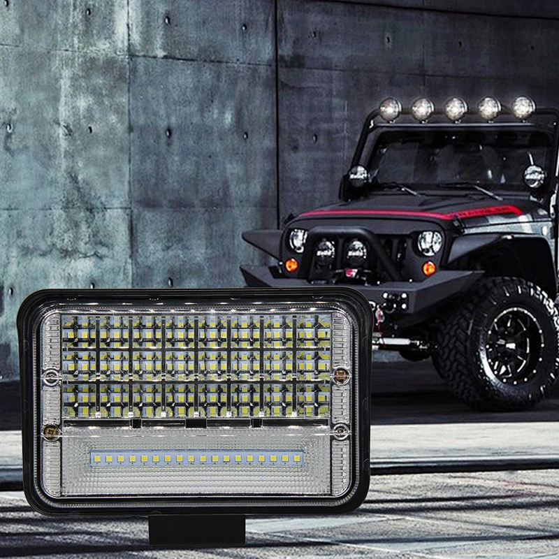 High power 126w led auto led work light car accessories lamparas de autos luz trasero para moto