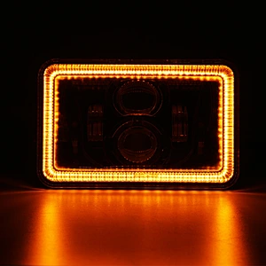 50W 5 inch Headlamp Hi/lo Beam Offroad Auto Led Headlight Work Light Bar
