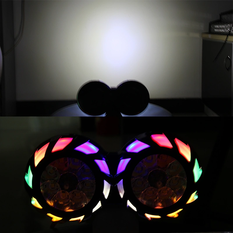 motorcycle lighting system 54W 4800LM Colorful spotlight Motor external worklight work light