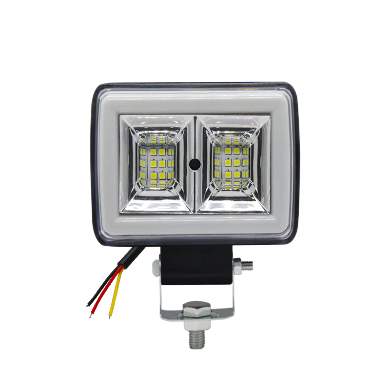 Universal Car Truck Suv Off Road Flood Spot Lamp Vehicle 7w Led 12v 24v Square Led Work Lights