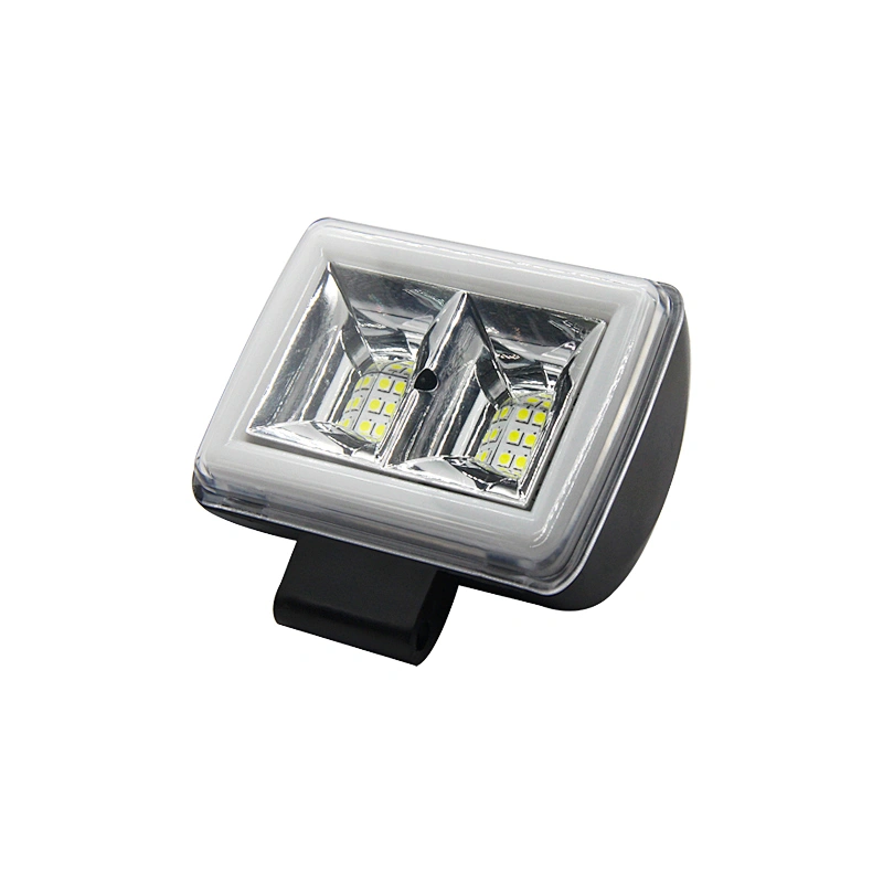 High Quality Angel Eyes LED Work light White Yellow for 4X4 Motorcycle Truck Camping Car Driving Fog Lamp Spot Flood Lights