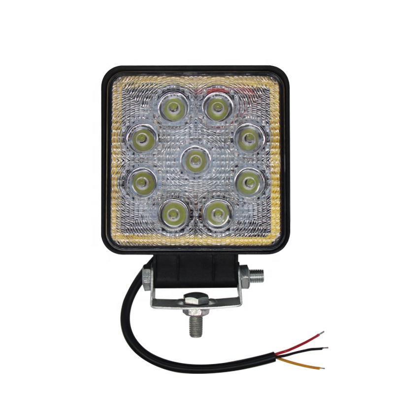 Fabrica ford barra led work light tricolar led automotriz faro led moto exploradoras para moto 27w