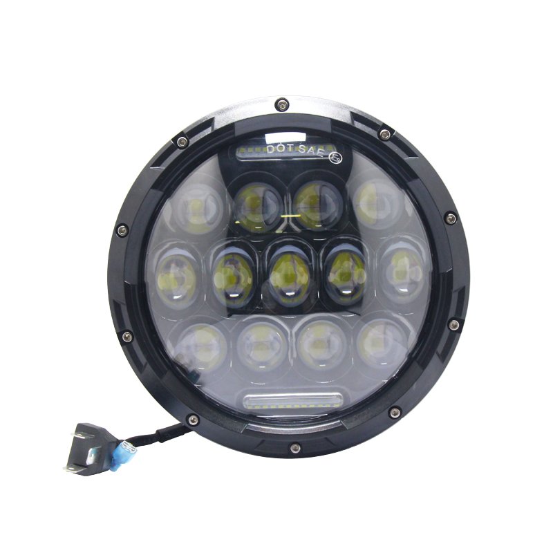 Factory Outlet Tuff Plus 2year Warranty Emark Dot Auto Motorcycle Retrofit 7 Inch Headlight