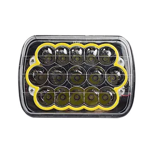 7 inch luz led para autos eyes angel Ojos de Angel 45w 7 pulgados work light led para moto auto