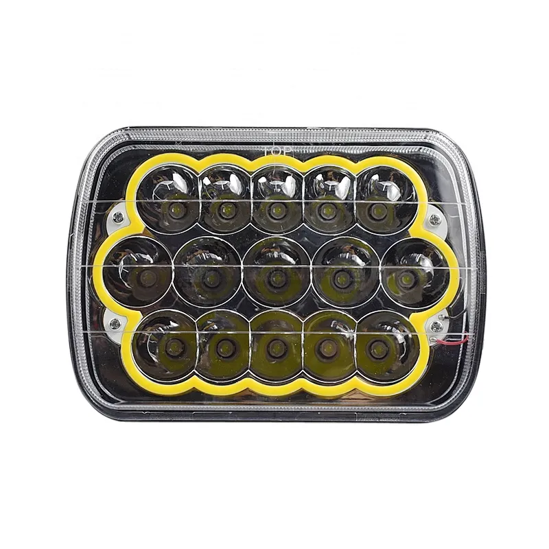 7 inch luz led para autos eyes angel Ojos de Angel 45w 7 pulgados work light led para moto auto