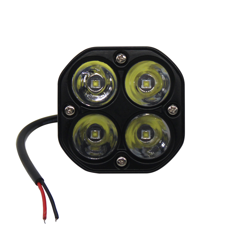 Factory High Power 3.5inch 40w Work Light 12v 24v Waterproof White Yellow Work Lamp Led Suv Atv Trucks