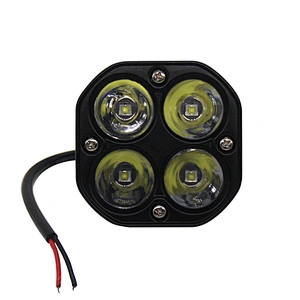 Factory High Power 3.5inch 40w Work Light 12v 24v Waterproof White Yellow Work Lamp Led Suv Atv Trucks