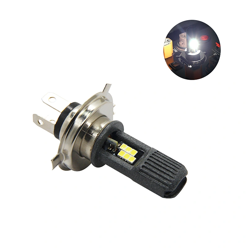 Hot Selling Motorcycle Led Headlight H4 Hs1 H6 P15d Led Motorbike 3000lm Csp 1860 Bulb Ac12v Dc 11v-60v Universal Moto Light