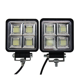 Bright led square work lights with four tubes car accessories JR-56F-48W lamps