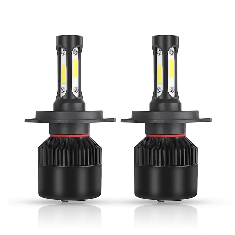 Accesorios de coche faros bombilla 50w Kit De Faros Led Para Coche De 4 Lados