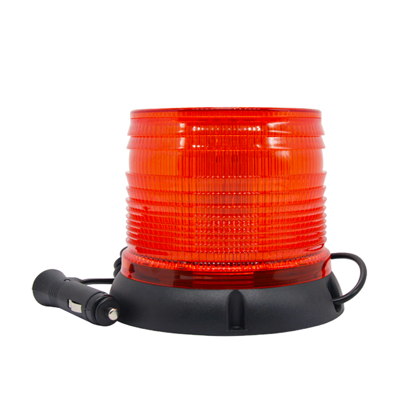 Road Safety Amber Warning Light 360 Rotating Led Emergency Strobe Beacon