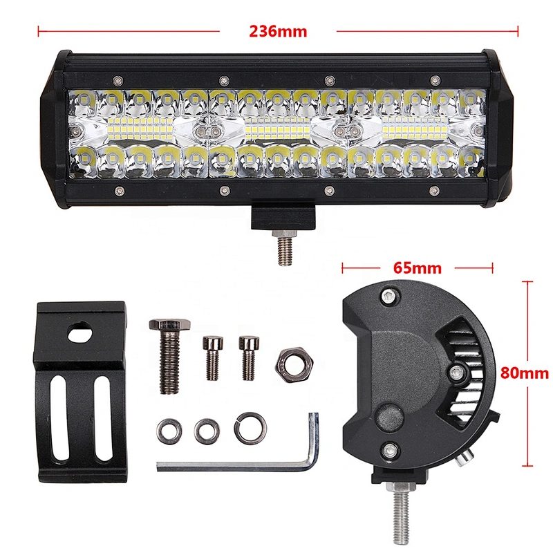 60w/120w/180w/240w Luces Focos Led Barra Neblinero Auto Camion