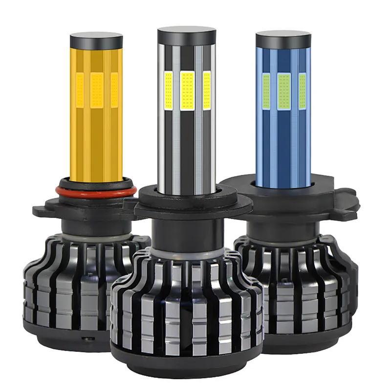High Low Beam H4 Focos Luces Led para Carros H7 H4 H11 Auto Lighting  System 45W  Foco Led Faros  Motor Auto Headlight Bulbe