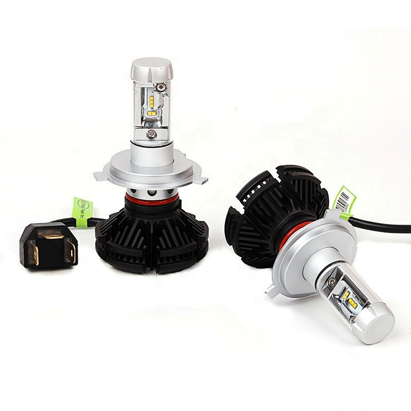 Cheapest X3 Kit De Luces Led Faros Auto H4 H7 9007 auto headlights luces de autobus