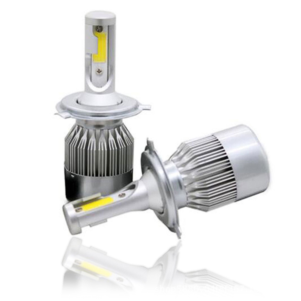COB CHIP C6 38W 7800LM faros led bombillos led H7 H4 H1 H11 9012 9005/HB3 para autos