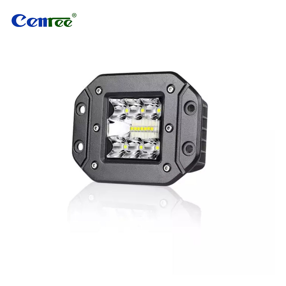 Car Lights Led Bar 5 Inch 39W Flush Mount Pods Driving Fog Off Road LED Work Flood Offroad Light Lamp For ATV Trailer SUV